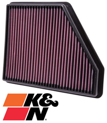 K&N REPLACEMENT AIR FILTER TO SUIT CHEVROLET CAMARO G5 LS3 LS7 L99 LSA SUPERCHARGED 6.2L 7.0L V8