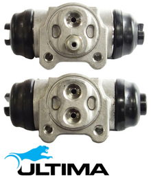 PAIR OF ULTIMA REAR WHEEL CYLINDERS TO SUIT SUZUKI SIERRA SJ413 G13A G13BA 1.3L I4 EXCEPT UTE SJ80 & SJ80V CHASSIS