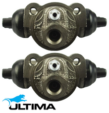 PAIR OF ULTIMA REAR WHEEL CYLINDERS TO SUIT NISSAN PULSAR N16 QG16DE QG18DE 1.6L 1.8L I4 SUITS SEDAN ONLY
