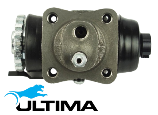 PAIR OF ULTIMA FRONT WHEEL CYLINDERS TO SUIT TOYOTA LANDCRUISER BJ40R B DIESEL 3.0L I4