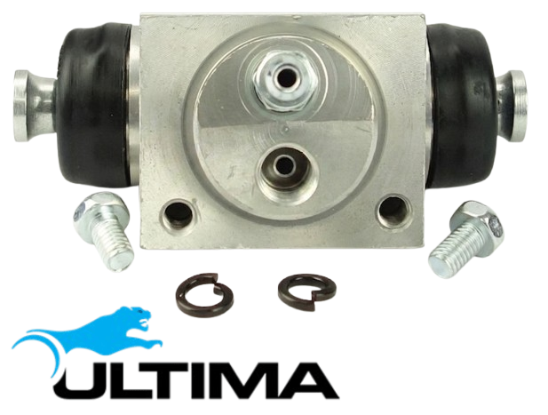 PAIR OF ULTIMA REAR WHEEL CYLINDERS TO SUIT TOYOTA HILUX KUN25R KUN26R GUN125R GUN126R GUN135R GUN136R 1KG-FTV 2KD-FTV 1GD-FTV 2GD-FTV TURBO DIESEL 2.4L 2.5L 2.8L 3.0L I4