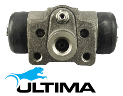 PAIR OF ULTIMA REAR WHEEL CYLINDERS TO SUIT HOLDEN COLORADO RC 4JJ1-TCX TURBO DIESEL 3.0L I4 SUITS RWD