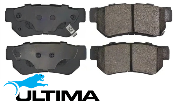 ULTIMA REAR BRAKE PAD SET TO SUIT KIA G6EA G6BV G6DA G6BA 2.5L 2.7L 3.8L V6