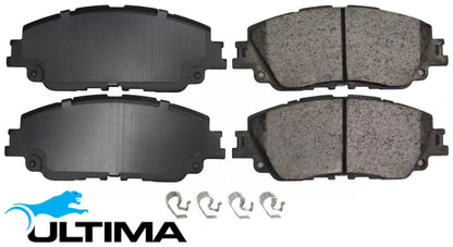 ULTIMA FRONT BRAKE PAD SET TO SUIT TOYOTA CAMRY GSV70R 2GR-FKS 3.5L V6