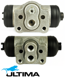 PAIR OF ULTIMA REAR WHEEL CYLINDERS TO SUIT MITSUBISHI TRITON ML 6G74 3.5L V6 WITHOUT ABS