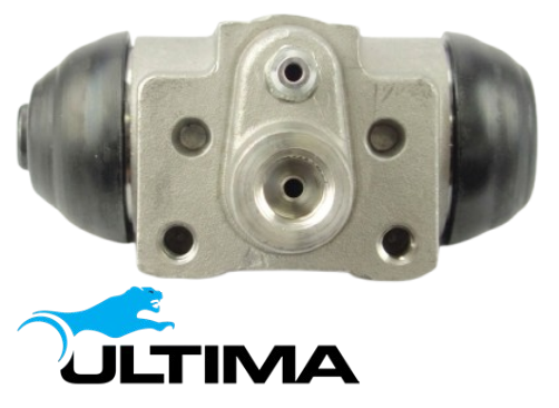 PAIR OF ULTIMA REAR WHEEL CYLINDERS TO SUIT HOLDEN RODEO RA ALLOYTEC LCA 6VE1 3.5L 3.6L V6
