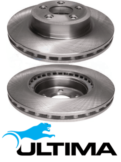 ULTIMA FRONT DISC BRAKE ROTOR SET TO SUIT FORD FALCON BF FG BARRA BOSS 220 230 260 290 5.4L V8