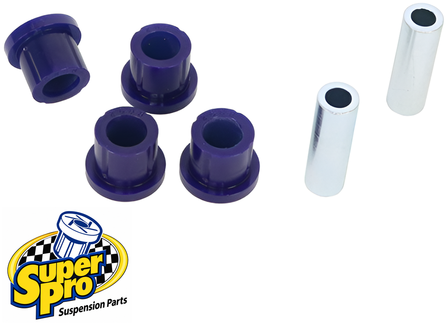 SUPERPRO REAR LEAF SPRING FRONT EYE BUSH KIT TO SUIT TOYOTA HILUX WORKMATE TGN16R 2TR-FE 2.7L I4 SUITS 4D