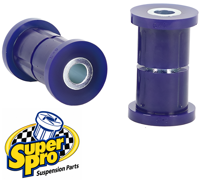 SUPERPRO REAR LEAF SPRING FRONT EYE BUSH KIT TO SUIT TOYOTA HILUX WORKMATE TGN16R 2TR-FE 2.7L I4 SUITS 4D