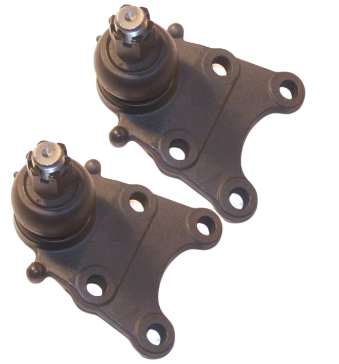 PAIR OF FRONT LOWER BALL JOINTS TO SUIT ISUZU D-MAX TFR TFS 4JJ1-TC 4JJ1TCX TURBO DIESEL 3.0 I4