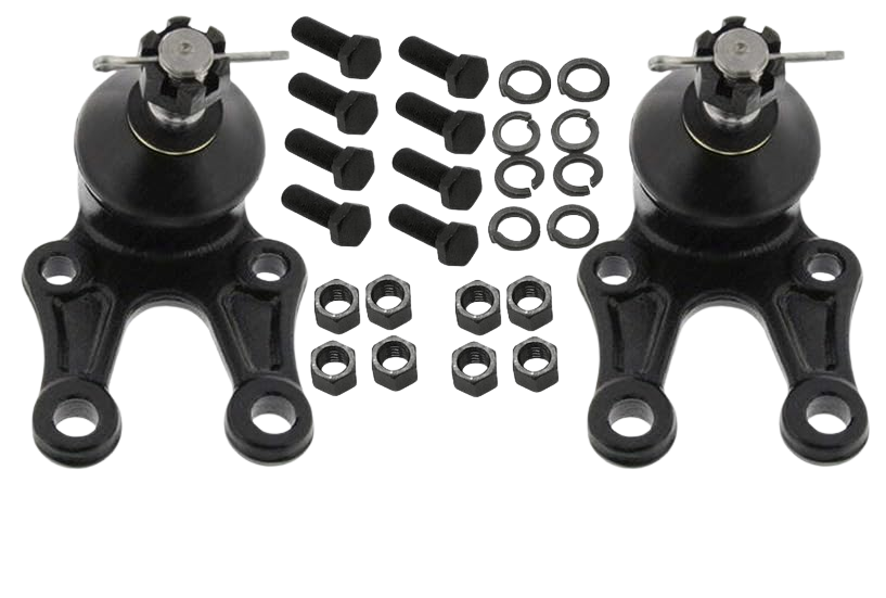 PAIR OF FRONT LOWER BALL JOINTS TO SUIT TOYOTA 2RZE 3L 3Y 3RZFE 4Y 5L 2.0L 2.2L 2.4L 2.8 3.0 I4