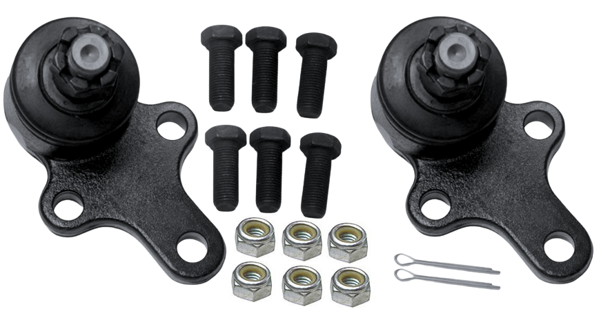 PAIR OF FRONT LOWER BALL JOINTS TO SUIT TOYOTA HILUX RZN149R RZN154R 3RZFE 2.7L I4