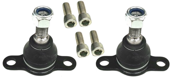 PAIR OF FRONT LOWER BALL JOINTS TO SUIT VOLKSWAGEN TRANSPORTER T4 AAC 2.0L I4 FROM 01/1996