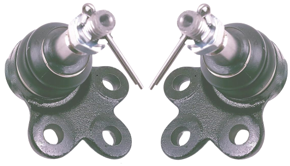PAIR OF FRONT LOWER BALL JOINTS TO SUIT CHEVROLET CAPTIVA C100 Z20S1 TURBO DIESEL 2.0L I4