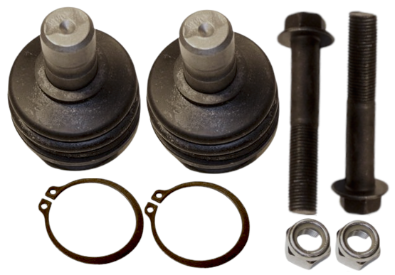 PAIR OF FRONT LOWER BALL JOINTS TO SUIT NISSAN VQ40DE V9X TURBO DIESEL 3.0L 4.0L V6
