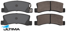 ULTIMA REAR BRAKE PAD SET TO SUIT TOYOTA CAMRY VZV21R MCV20R 2VZ-FE 1MZ-FE 2.5L 3.0L V6