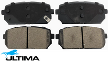 ULTIMA REAR CERAMIC BRAKE PAD SET TO SUIT KIA RONDO UN RP G4KA G4NC D4FD TURBO DIESEL 1.7L 2.0L I4