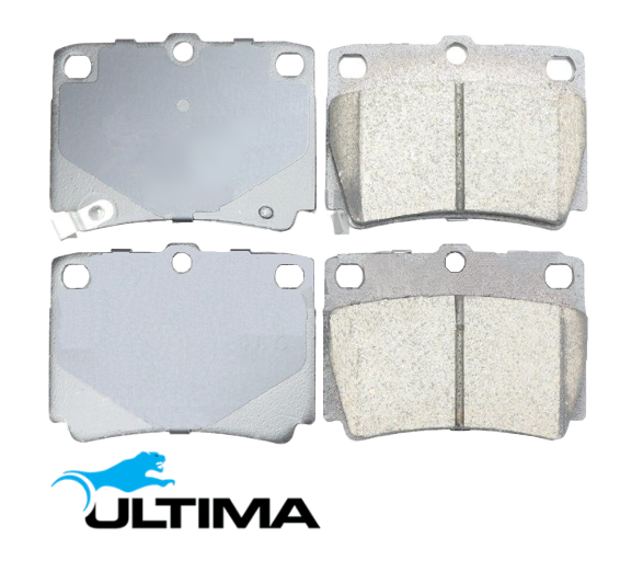 ULTIMA REAR BRAKE PAD SET TO SUIT MITSUBISHI CHALLENGER PB PC 4D56T TURBO DIESEL 2.5L I4