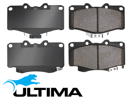ULTIMA FRONT BRAKE PAD SET FOR TOYOTA LANDCRUISER FZJ75R HZJ73R HZJ75R HZJ70R 1FZ-FE 1HZ 4.2L 4.5 I6