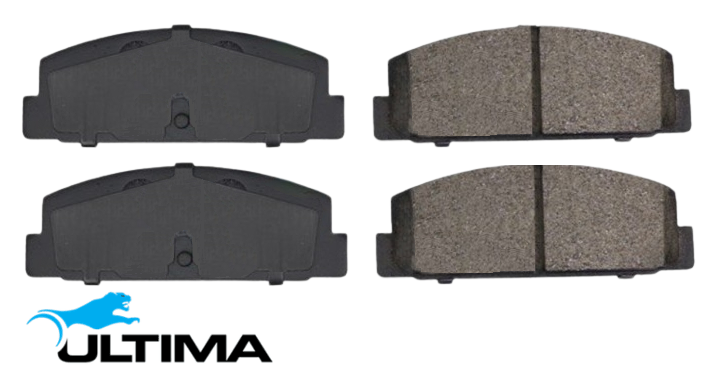 ULTIMA REAR BRAKE PAD SET TO SUIT MAZDA 323 BJMP ZM 1.6L I4
