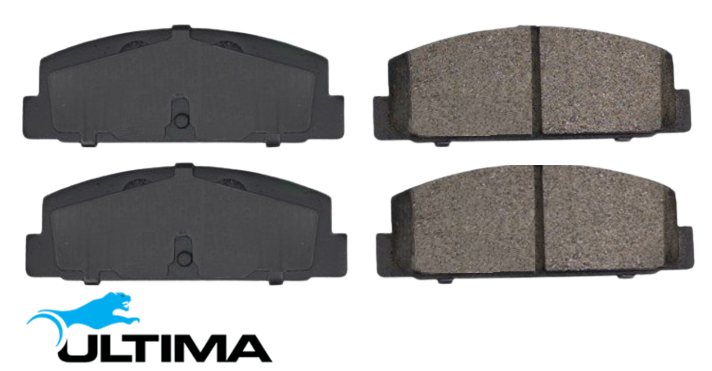 ULTIMA REAR CERAMIC BRAKE PAD SET TO SUIT MAZDA RX-7 FC FD 13B 13B-T 13B-REW TWIN TURBO 1.3L R2
