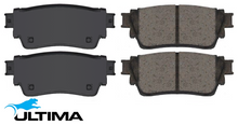 ULTIMA REAR BRAKE PAD SET TO SUIT MITSUBISHI ECLIPSE CROSS YA YB 4B12 4B40 TURBO 1.5L 2.4L I4