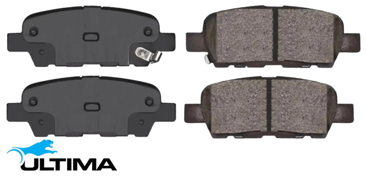 ULTIMA REAR BRAKE PAD SET TO SUIT NISSAN ALTIMA L33 VQ35DE 3.5L V6