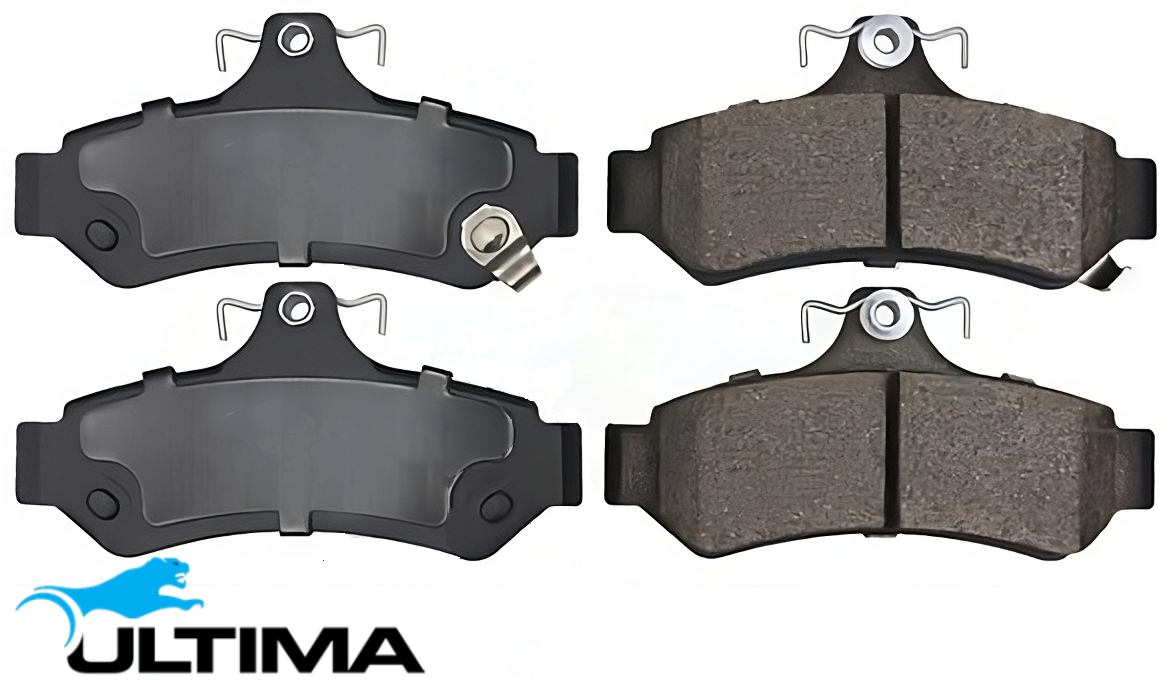 ULTIMA REAR BRAKE PAD SET TO SUIT TOYOTA CAMRY MCV36R 1MZ-FE 3.0L V6