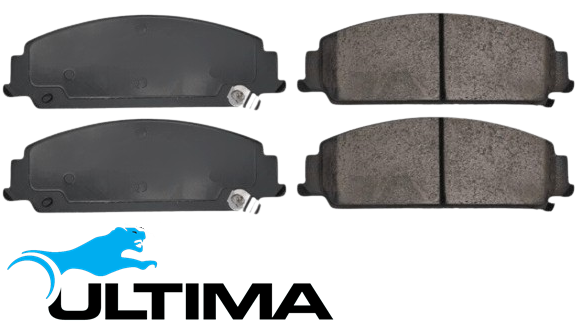 ULTIMA FRONT BRAKE PAD SET TO SUIT HOLDEN COMMODORE VE VF ALLOYTEC LY7 LE0 LW2 LWR 3.6L V6