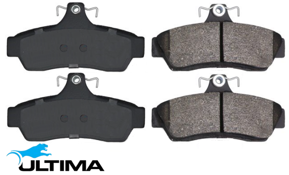 ULTIMA REAR BRAKE PAD SET TO SUIT HOLDEN COMMODORE VT-VZ ALLOYTEC ECOTEC L36 L67 LY7 LE0 3.6L 3.8 V6