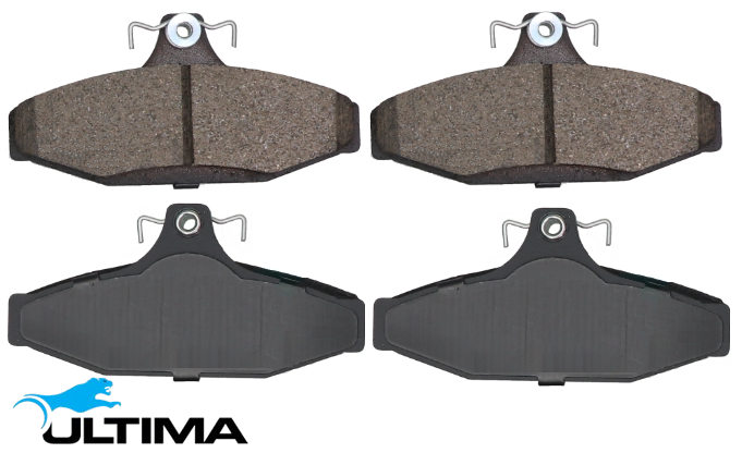 ULTIMA REAR SEMI-METALLIC BRAKE PADS FOR FORD BARRA 182 190 195 E-GAS ECOLPI 240T 245T 270T 4.0L I6