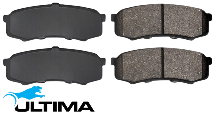 ULTIMA REAR BRAKE PAD SET TO SUIT TOYOTA FJ CRUISER GSJ15R 1GR-FE 4.0L V6