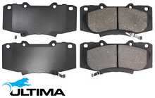 ULTIMA FRONT BRAKE PAD SET TO SUIT TOYOTA HILUX GUN126R 1GD-FTV 2.8L I4 SUITS SR5 EXTRA CAB