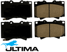 ULTIMA FRONT BRAKE PADS FOR TOYOTA LANDCRUISER FZJ105R FZJ78R FZJ79R HZJ105R 1FZ-FE 1HZ 4.2L 4.5L I6
