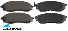 ULTIMA FRONT BRAKE PAD SET TO SUIT NISSAN NAVARA D22 VG30E VG33E 3.0L 3.3L V6 4WD ONLY