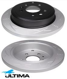ULTIMA REAR DISC BRAKE ROTOR SET TO SUIT FORD BARRA BOSS TICKFORD 220 230 260 290 5.4L 5.6L V8