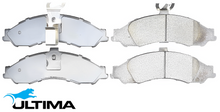 ULTIMA FRONT BRAKE PAD SET FOR HOLDEN CALAIS VT VX VY VZ ALLOYTEC ECOTEC LY7 L36 L67 S/C 3.6 3.8L V6