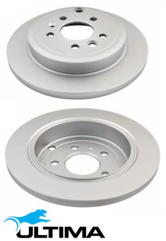 ULTIMA REAR DISC BRAKE ROTOR SET TO SUIT FORD FALCON BA BF FG FG X BARRA E-Gas ECOLPI 4.0L I6