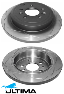 ULTIMA REAR DISC BRAKE ROTOR SET TO SUIT FORD FALCON BA BF FG FG X BARRA 182 190 195 4.0L I6
