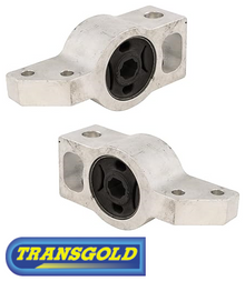TRANSGOLD FRONT CONTROL ARM LOWER REAR BUSH KIT TO SUIT AUDI RS Q3 8U CTSA CZGA CZGB TURBO 2.5L I5