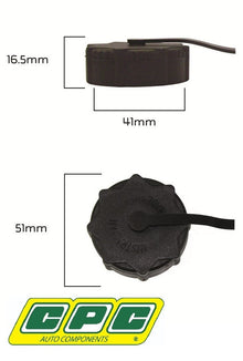 CPC FUEL CAP TO SUIT FORD AU.II AU.III BA BF FG SEDAN WAGON UTE CAB CHASSIS