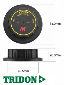 TRIDON RADIATOR CAP TO SUIT HOLDEN COMMODORE VT VU VX VY LS1 5.7L V8
