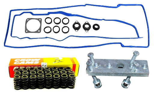 VALVE COVER GASKET KIT & SPRING WITH COMPRESSOR TOOL W/O RETAINER FOR FORD BARRA 182 190 195 4.0L I6