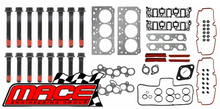 MACE VRS GASKET SET AND HEAD BOLTS COMBO PACK TO SUIT HOLDEN CAPRICE VS WH ECOTEC L36 3.8L V6 TILL 09/2000