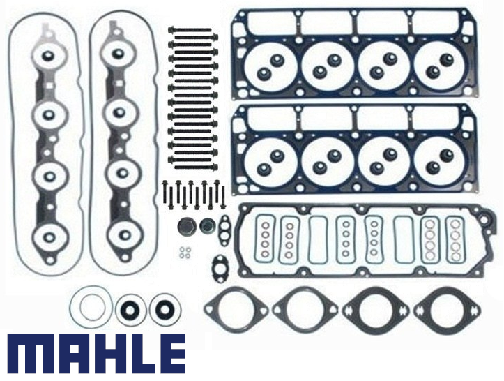 MAHLE MLS VALVE REGRIND GASKET SET AND HEAD BOLTS COMBO PACK TO SUIT HSV SENATOR VZ VE LS2 6.0L V8