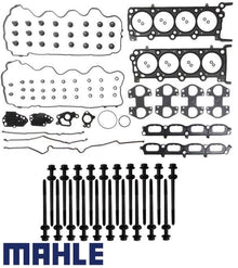 MAHLE VALVE REGRIND GASKET SET AND HEAD BOLTS PACK TO SUIT FORD FAIRMONT BA BF BARRA 220 230 5.4L V8
