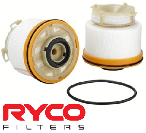 RYCO CARTRIDGE FUEL FILTER TO SUIT TOYOTA 2KD-FTV 1KD-FTV TURBO DIESEL 2.5L 3.0L I4