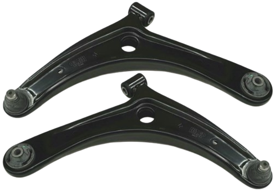 PAIR OF FRONT LOWER CONTROL ARMS TO SUIT PEUGEOT 4007 DW12 TURBO DIESEL 2.2L I4