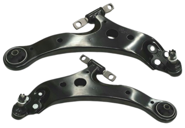 PAIR OF FRONT LOWER CONTROL ARMS TO SUIT TOYOTA KLUGER MCU28R 3MZ-FE 3.3L V6