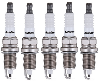SET OF 5 AUTOLITE SPARK PLUGS TO SUIT VOLKSWAGEN KOMBI T4 AET 2.5L I5